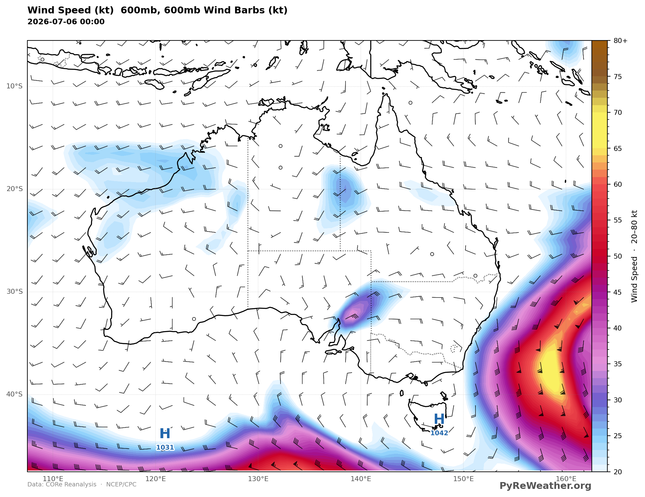 600mb_wind_speed_australia_2026-07-06_00z