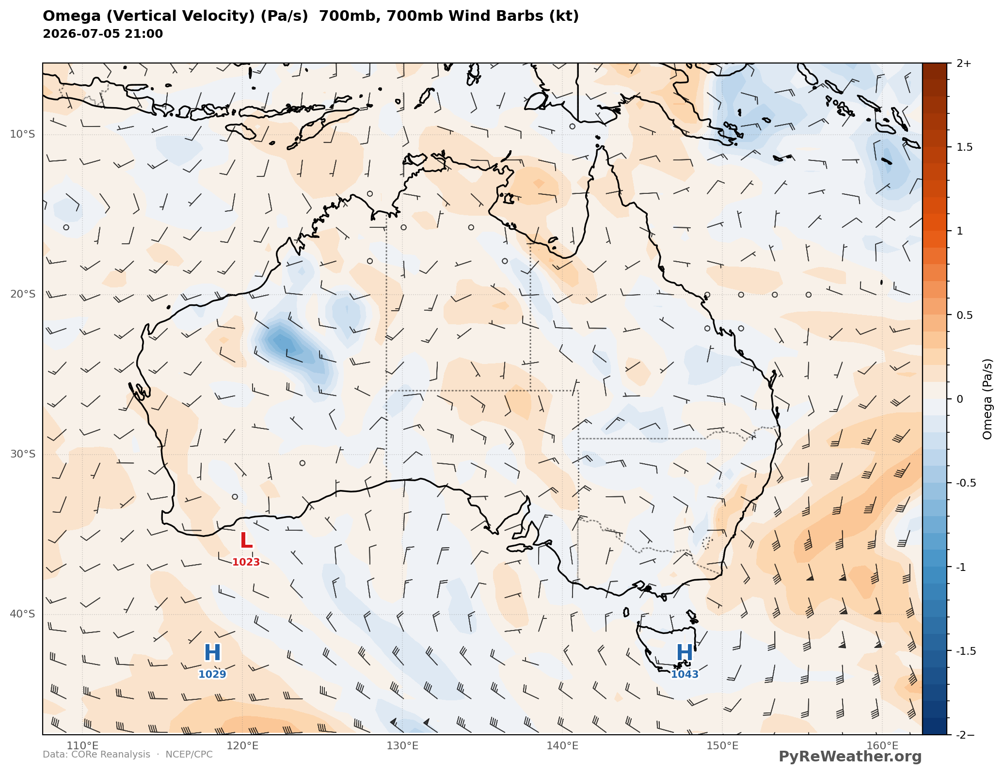 700mb_omega_vertical_velocity_australia_2026-07-05_21z